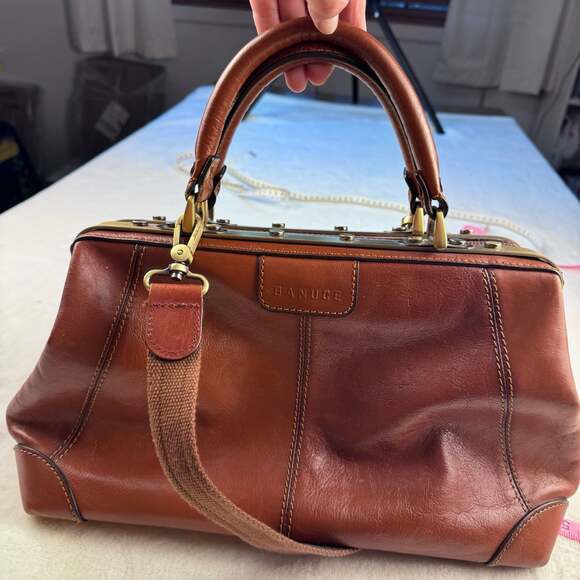 banuce leather backpack Italian Full Grains Convertible Purse for Women Banuce Vintage Full Grain Italian